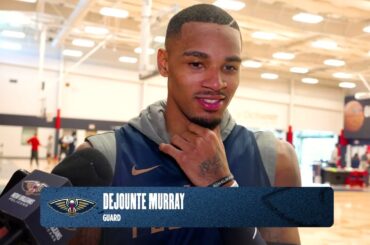 Dejounte Murray on return, recovery from Achilles injury | Pelicans Practice 2/23/26