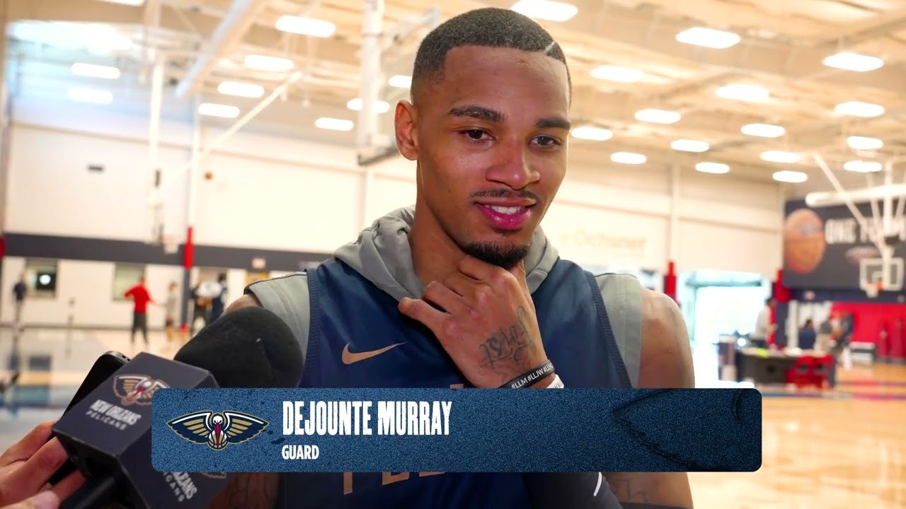 Dejounte Murray on return, recovery from Achilles injury | Pelicans Practice 2/23/26