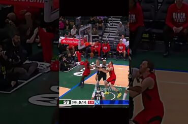 Total Destruction in Milwaukee! 🦖🦌 #NBA #Basketball #Shorts #Highlights #usashorts