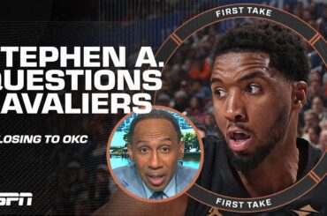 WE WANNA BELIEVE IN THE CAVS - Stephen A. questions Cleveland after loss to OKC w/o SGA | First Take