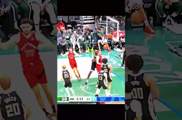 Raptors CRUSH Bucks in Milwaukee! 🏀 #NBA #Basketball #Shorts #Highlights #usashorts