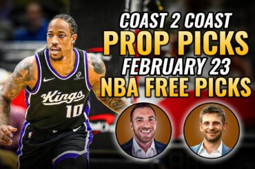 A Very High-Scoring Game Between Sacramento & Memphis? | NBA Player Props & Best Bets (2/23/26)