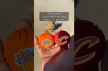 Cujo’s NBA PICKS | Knicks vs Cavaliers 🐕 02-24-2026 #CujoCatches