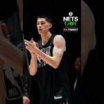 VC taking notice of Egor's growth and confidence 👀 #vincecarter #nba #brooklynnets