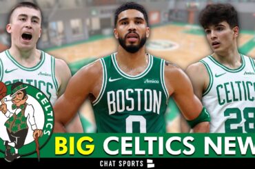 Boston Celtics Receive A TRIPLE DOSE OF GREAT NEWS