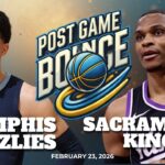 Post Game Bounce: Memphis Grizzlies vs Sacramento Kings
