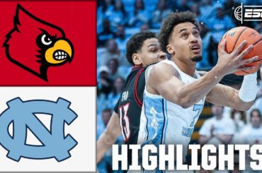 Louisville Cardinals vs. North Carolina Tar Heels | Full Game Highlights | ESPN College Basketball