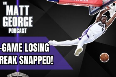 The Sacramento Kings FINALLY Won a Game! 16-Game Losing Streak Snapped!