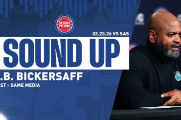 Post-Game Press Conference: J.B. Bickerstaff | Pistons vs. Spurs | 02.23.26