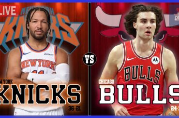 New York Knicks VS Chicago Bulls LIVE Play-By-Play | Pre and Post Game Coverage!