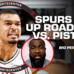 Spurs vs. Pistons REACTION 🍿 San Antonio 'checks all the boxes!' - Kendrick Perkins | SportsCenter
