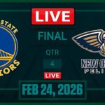 NBA LIVE!   Golden State WARRIORS  vs  New Orleans PELICANS  |  NBA Regular Season   |   NBA 2K26 |