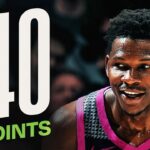 Anthony Edwards GOES OFF For 40 in First Game Post-All-Star MVP 🔥 | February 20, 2026