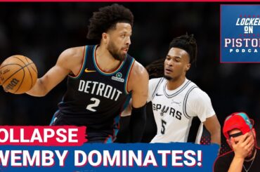 NIGHTMARE: Detroit Pistons' Offense CRUMBLES Against Victor Wembanyama’s Defensive Masterclass
