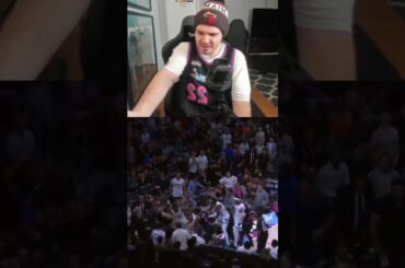 Heat Fan Reacts To Fight Between Heat & Grizzlies #nba #nbatrending #nbaviral #nbabasketball