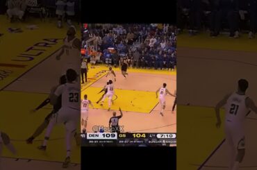 Warriors Bench SHOCKS Jokic! 😱 #NBA #Basketball #Shorts #Highlights #usashorts