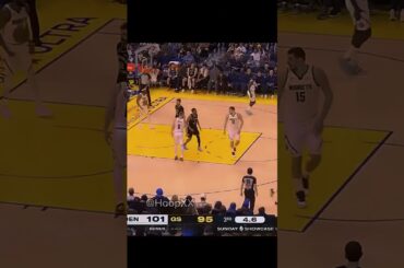 Warriors 4th Quarter CLINIC vs Denver #NBA #Basketball #Shorts #Highlights #usashorts