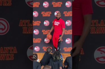 Can you guess his favorite player? 🤔 #nba #atlantahawks