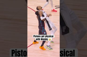 Wemby might need an ice bath 👀