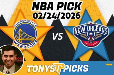Golden St Warriors vs New Orleans Pelicans Pick 2/24/26 NBA Pick Prediction