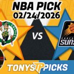 Boston Celtics vs Phoenix Suns Pick 2/24/26 NBA Pick Prediction