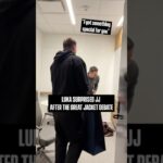 The Great Jacket Debate Part 2: Luka surprises JJ #lukadoncic #lakers