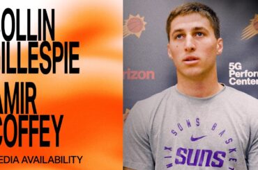 Collin Gillespie and Amir Coffey Shootaround Media Availability | Phoenix Suns | 2-24-26