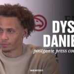 Hawks vs. Nets Postgame Press Conference: Dyson Daniels