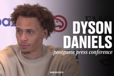 Hawks vs. Nets Postgame Press Conference: Dyson Daniels