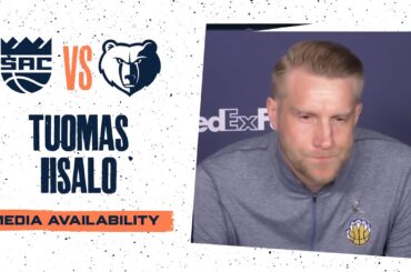 Tuomas Iisalo Press Conference | Grizzlies vs. Kings