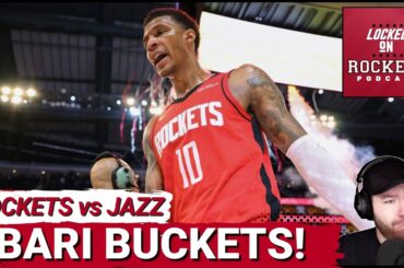 Rockets BLOWOUT Jazz DESPITE Turnovers As Jabari Smith Jr. SHINES & Kevin Durant FACILITATES