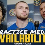 Denver Nuggets Media Availability – Feb 24 Update