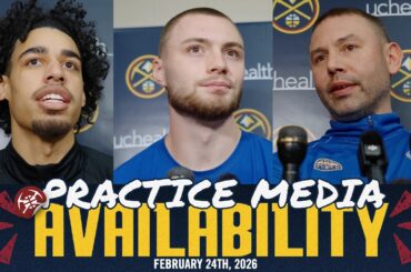 Denver Nuggets Media Availability – Feb 24 Update