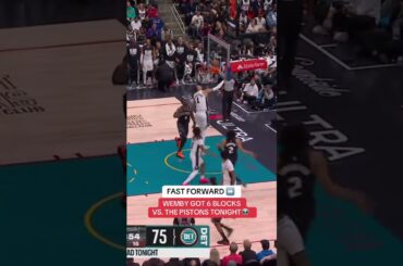 What Wemby did against the team he never had a block against