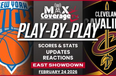 🔴LIVE - New York Knicks vs Cleveland Cavaliers - Play-By-Play & Reactions (2/24/26)