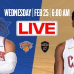 New York Knicks at Cleveland Cavaliers | Regular Season | [OFFICIAL LIVE STREAM]