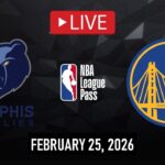 NBA LIVE NOW! Golden State Warriors vs Memphis Grizzlies | Feb. 25, 2026 | Grizzlies vs Warriors 2K
