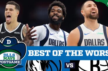 Dallas Mavericks WIN Second Straight Tank-Off Vs. Brooklyn Nets | DLLS MAVS POSTGAME