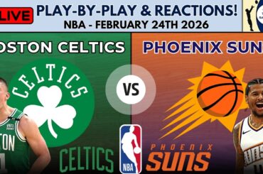 NBA: Boston Celtics vs Phoenix Suns (Live Play-By-Play & Reactions)