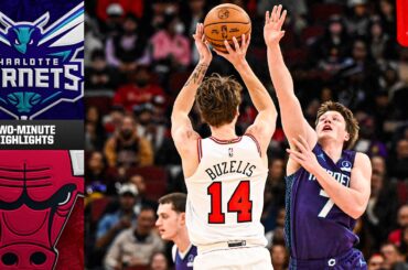 Chicago Bulls vs. Charlotte Hornets - Game Highlights (2/24/26) | CHSN Bulls