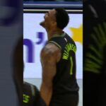 Zion Williamson DELIVERS at the rim vs. Warriors🔥#pelicans #shorts #nba