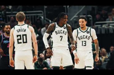 Highlights: Bucks 128 - Miami Heat 117 | 02.24.26