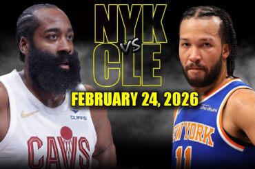 New York Knicks vs Cleveland Cavaliers Full Game Highlights – February 24, 2026 | NBA Season