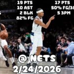 Bagley and B-Will Shot a Combined 79% | Dallas Mavericks Team Highlights vs Nets (2/24/2026)