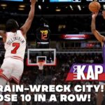 REKAP ®: 🏀 Chicago Bulls 131-99 loss to Charlotte Hornets. ‘Train wreck city!  10 in a row!’