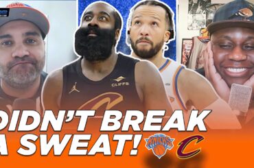 Cavs-Knicks Reaction: Mitchell & Harden COAST past Brunson & Knicks | The Dime With Josh and Kwab