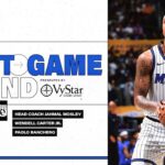 POSTGAME SOUND: ORLANDO MAGIC VS. LOS ANGELES LAKERS | COACH MOSE WENDELL CARTER JR & PAOLO BANCHERO