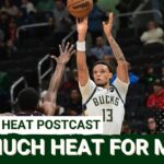 BUCKS POSTCAST: Kevin Porter Jr. TAKES OVER Late! | Bucks Beat Heat, Win Thriller