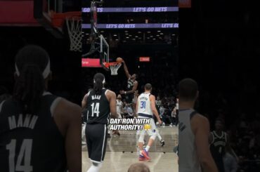 Throw it down, Day'Ron! 🔨 #nba #brooklynnets #dunk
