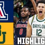 Arizona Wildcats vs. Baylor Bears | Full Game Highlights | ESPN College Basketball